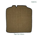 Nerova Sahara boot mat — custom-fit warm sand natural sisal trunk mat